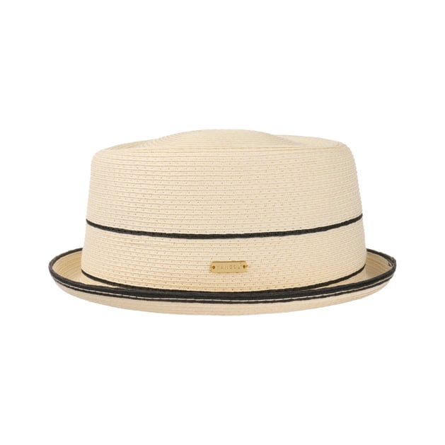 Fine Braid Pork Pie Straw Hat by Kangol