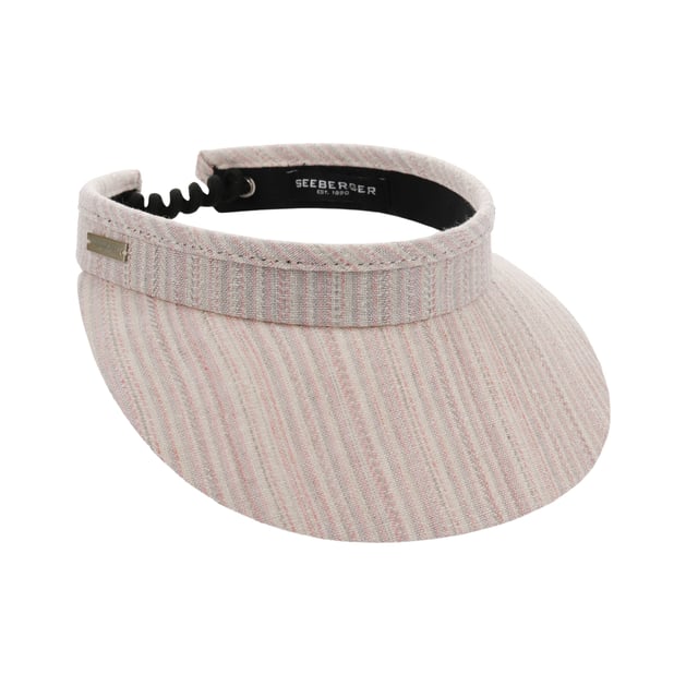 Fine Stripes Visor by Seeberger