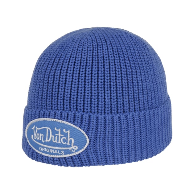 Fisherman Patch Logo Beanie Hat by Von Dutch - 32,95 €