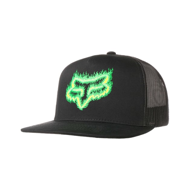 Flame Head Snapback Cap by FOX Shop Hats Beanies Caps online Hatshopping