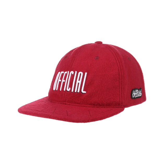 Fleece Strapback Cap by Official Headwear