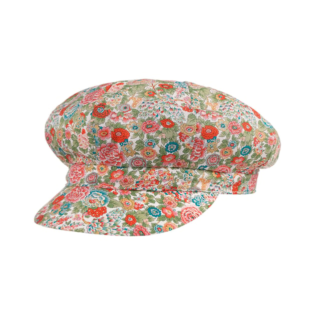 2942 Women Exquisite Lace Floral Print Newsboy Cap Retro Solid Color Fashion elegant vintage floral newsboy cap women lightweight durable  main image 3