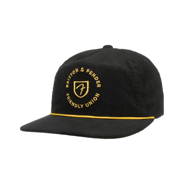 Friendly Union Corduroy Snapback Cap by Brixton --> Shop Hats - Main Image