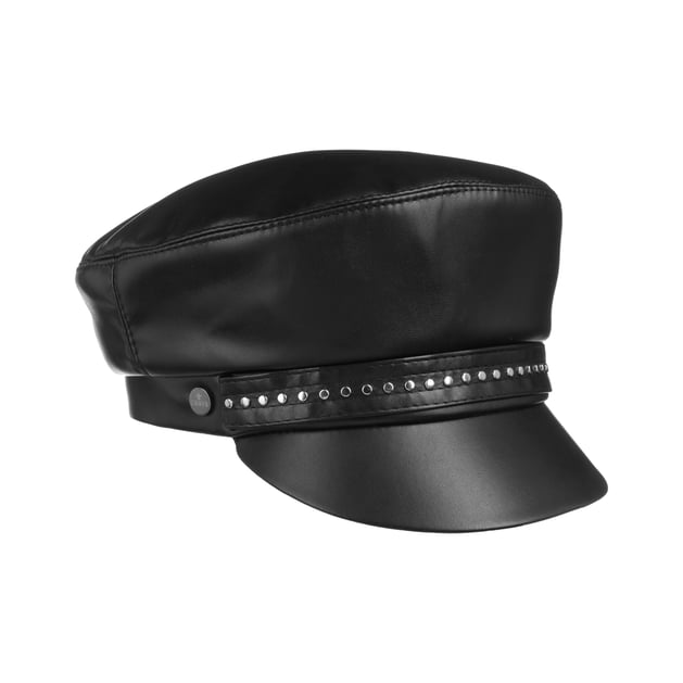 Fula Faux Leather Fisherman�s Cap by Lierys
