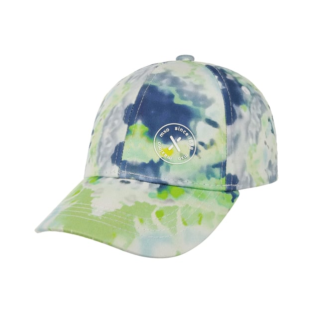 Good Vibes Tie Dye Kids Cap by maximo