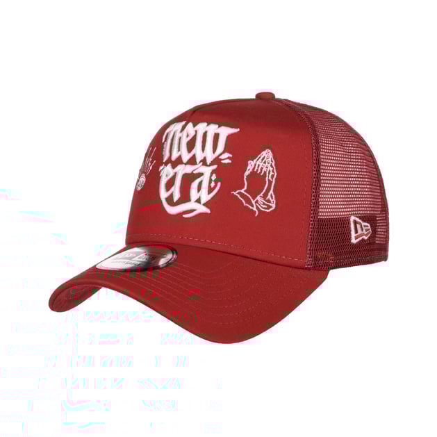 Goth Script Trucker Cap by New Era