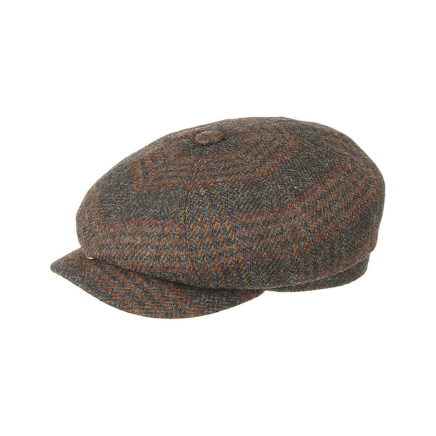Hatteras Woolrich Flat Cap by Stetson