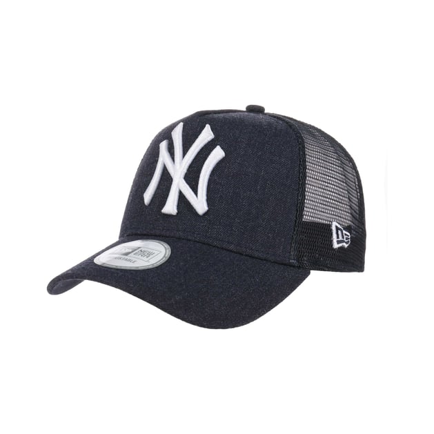 Heather NY Yankees Trucker Cap by New Era
