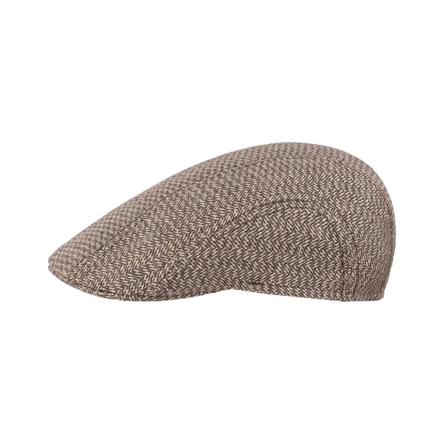 Heritage Silk Wool Flat Cap by Stetson
