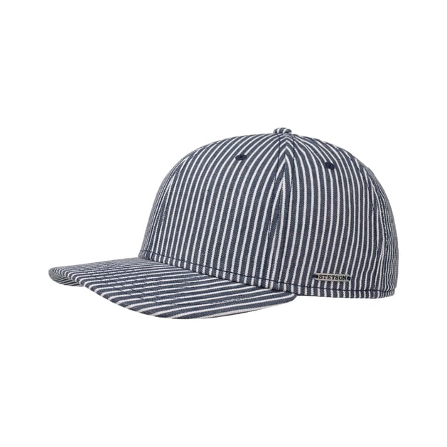 Hickory Stripe Baseball Cap by Stetson