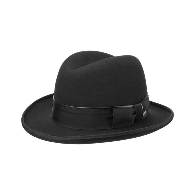 Homburg Premium Fur Felt Hat by Stetson --> Shop Hats, Beanies
