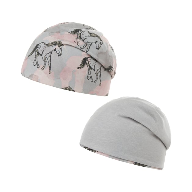 Horses Kids Reversible Beanie by maximo