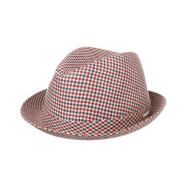 Houndstooth Player Cloth Hat by Stetson