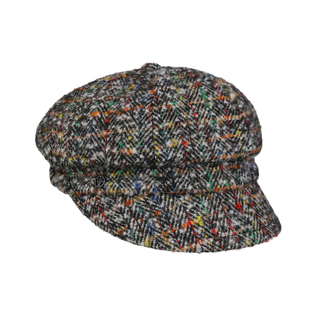 Ingleby Multicolour Newsboy Cap by Loevenich
