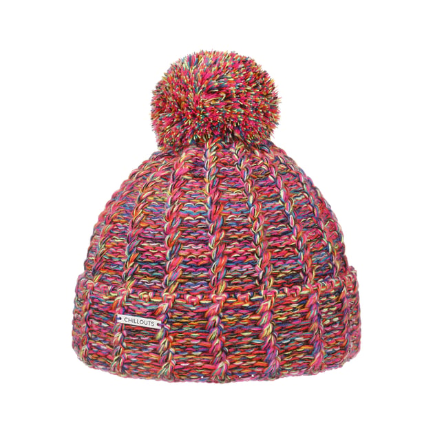 Jacey Neon Bobble Hat by Chillouts