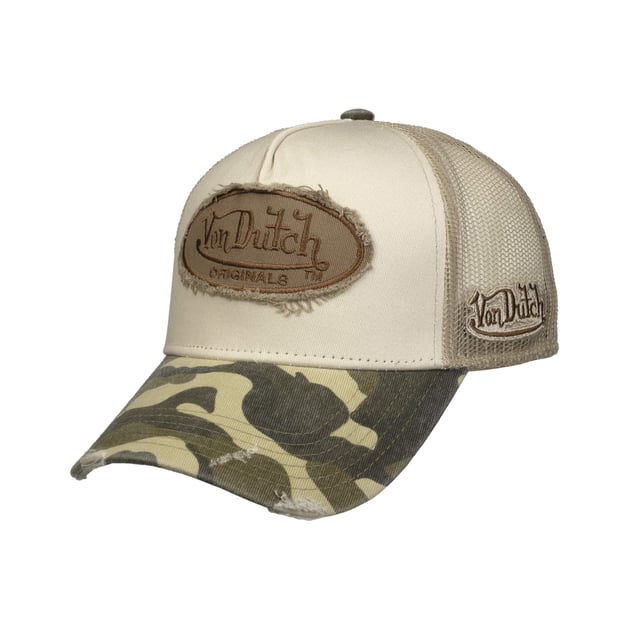 Kalmar Cot Twill Trucker Cap by Von Dutch