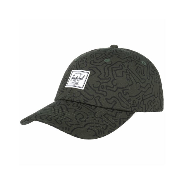 Keith Haring Curved Brim Cap by Herschel