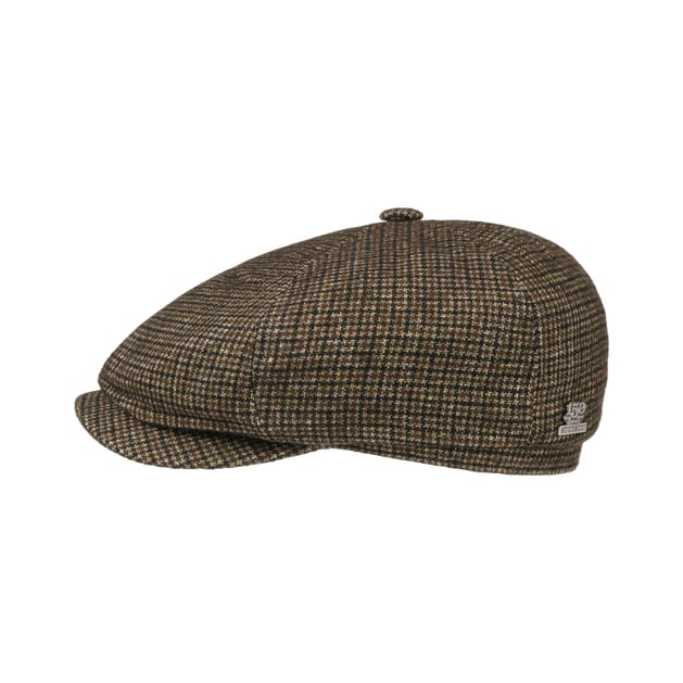 Kennett Wool-Mix Flat Cap by Stetson - 64,95 €