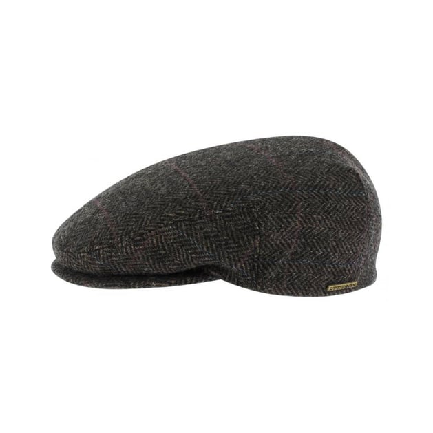 Kent Earflaps Flat Cap by Stetson
