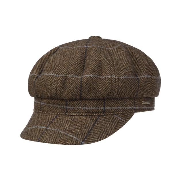 Kinty Wool Newsboy Cap by Stetson