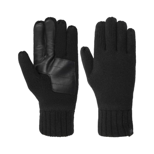 Knit Gloves with Leather by UGG