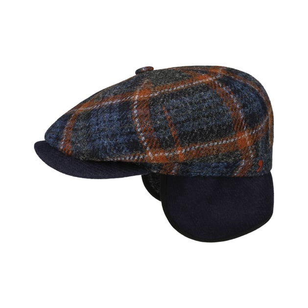 Kyoto Flat Cap with Ear Flaps by Alfonso D�Este