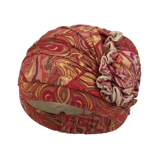 Lotus Marble Fusion Turban by Christine Headwear