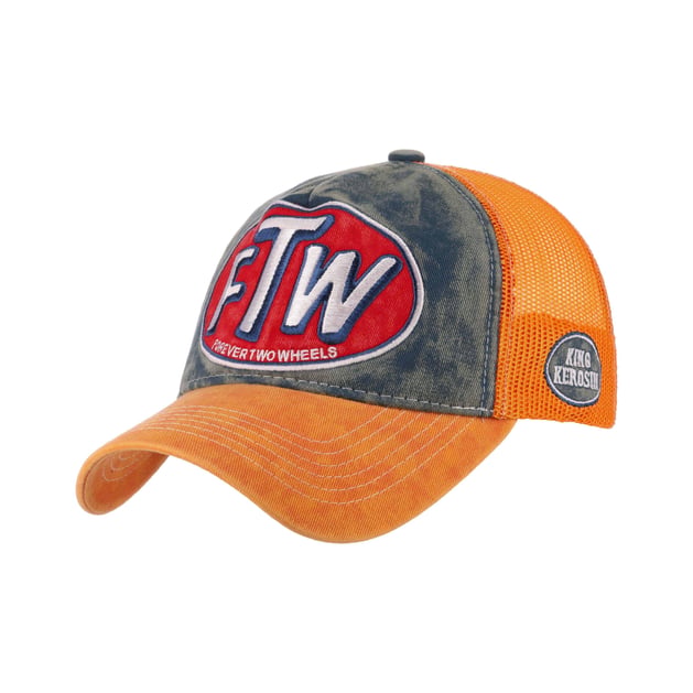 Lucky Bastard Trucker Cap by King Kerosin --> Shop Hats, Beanies