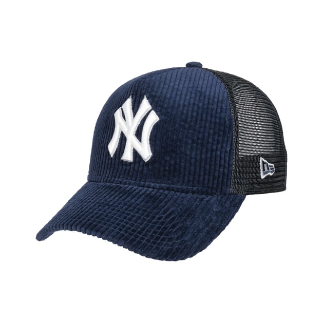MLB Corduroy Yankees Trucker Cap by New Era -- decoding=