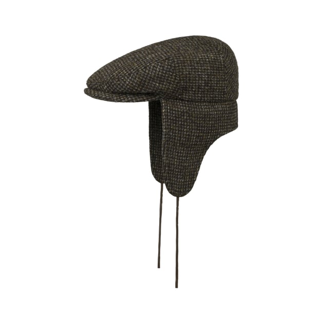 Maguire Flat Cap with Ear Flaps by Stetson