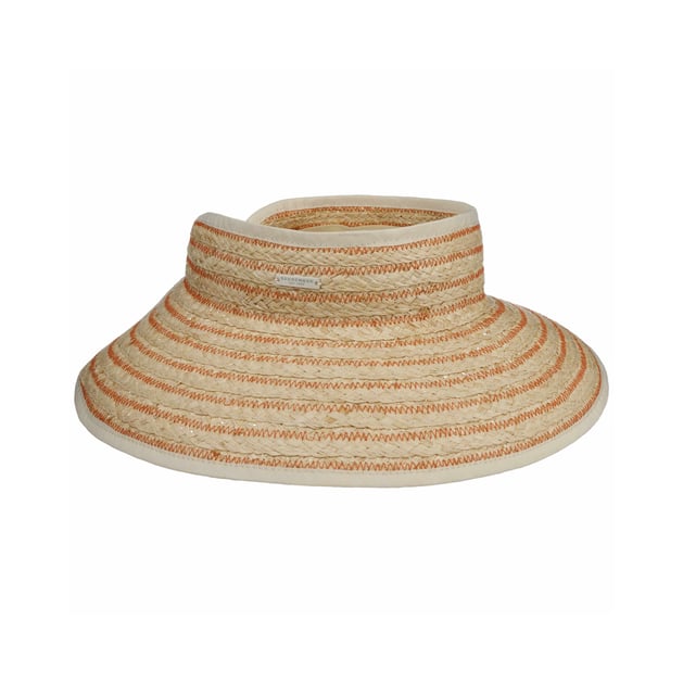 Manvela Straw Visor by Seeberger