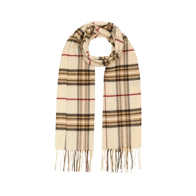 Mariel Checked Cashmink Scarf by Fraas