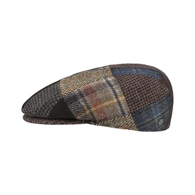 McMarrow Ivy Patchwork Flat Cap by Lierys