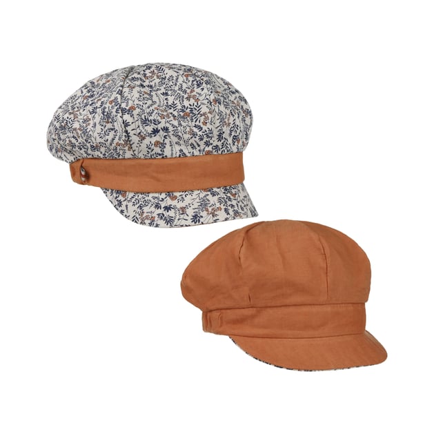 Millefleurs Reversible Newsboy Cap by bedacht