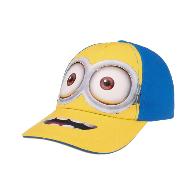 YELLOW CAP WITH ROUNDED PEAK AND EMBROIDERY, CHILD YELLOW CAP WITH ROUNDED PEAK AND EMBROIDERY, CHILD