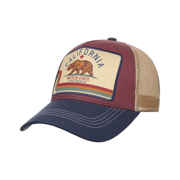 Motor State California Trucker Cap by King Kerosin