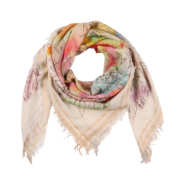 Multidesign Cotton-Silk Scarf by Passigatti