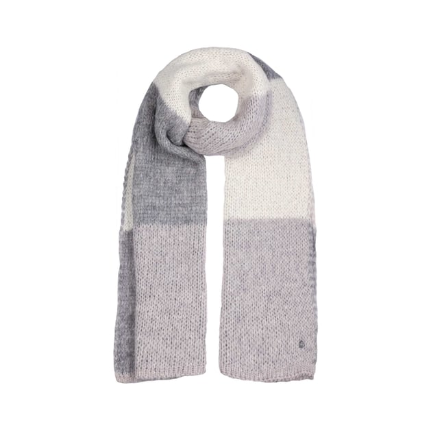 My-Mohair Tricolour Knit Scarf by Lierys