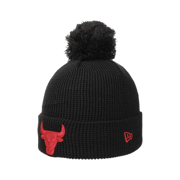 NBA Team Pop Bobble Bulls Beanie Hat by New Era Shop Hats Beanies Caps online Hatshopping