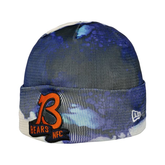 NFL 22 Ink Knit Bears Beanie Hat by New Era