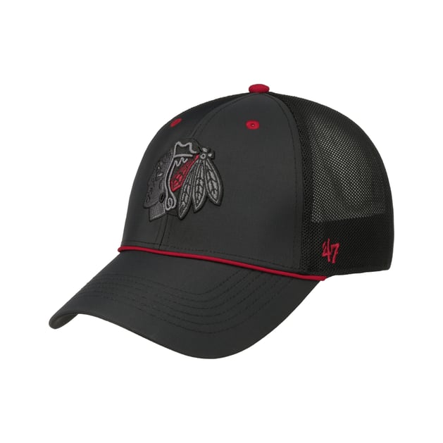 NHL Blackhawks brrr Mesh Pop Cap by 47 Brand