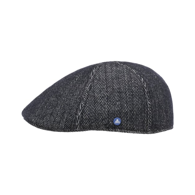 New Herringbone Flat Cap by Hammaburg