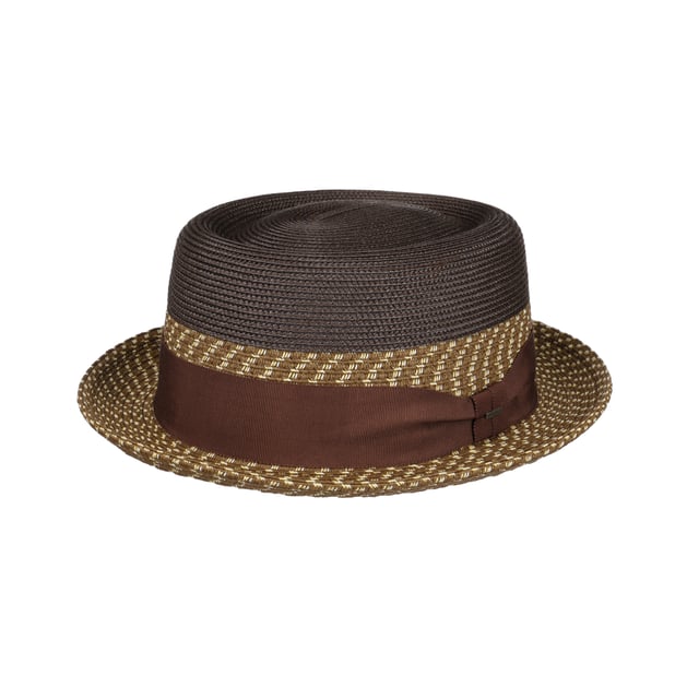 Niver Pork Pie Straw Hat by Bailey 1922