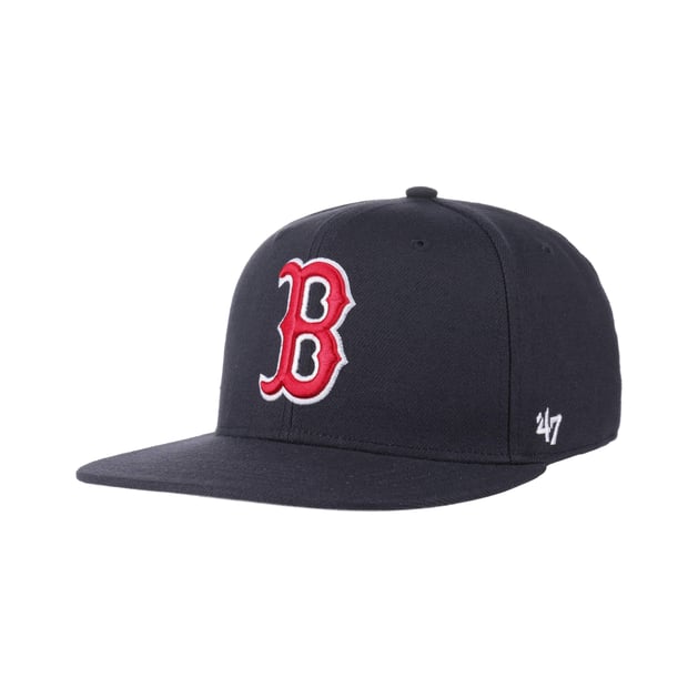 NoShot Red Sox Snapback Cap by 47 Brand