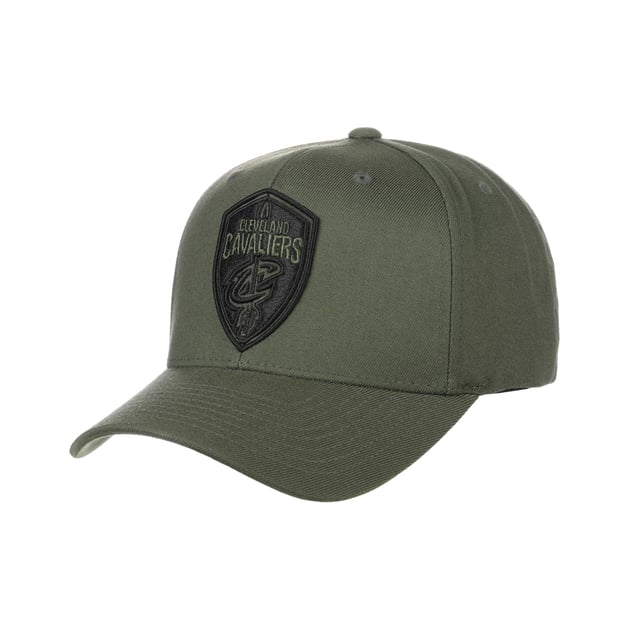 Olive Black 110 Cavs Cap by Mitchell & Ness