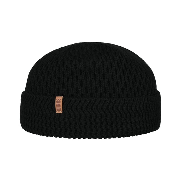 Plainlace Super Short Beanie Hat by Djinns
