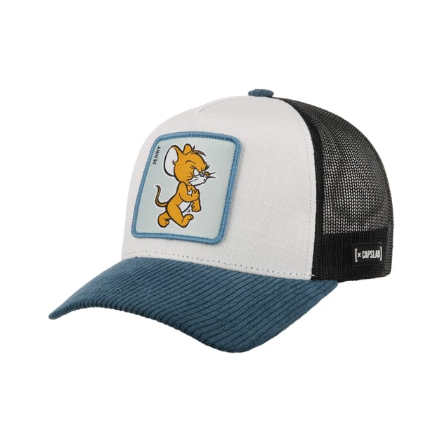 Premium Tom and Jerry Trucker Cap by Capslab Shop Hats Beanies Caps online Hatshopping