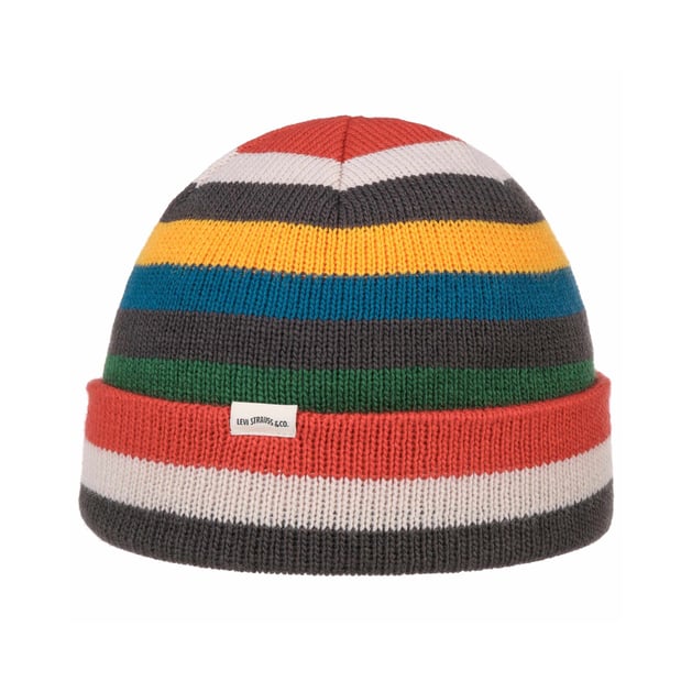 Primary Stripe Beanie Hat by Levi�s�