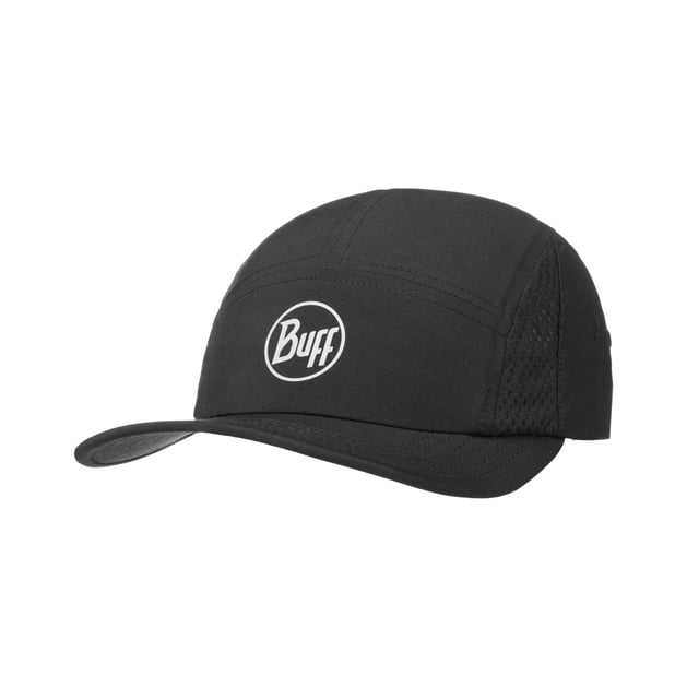 R-Solid Black Run Cap by BUFF --> Shop Hats, Beanies & Caps  display picture 1