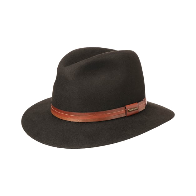 Ramsey Fur Felt Traveller Hat by Stetson